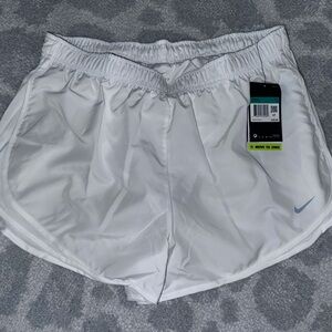 Nike Women's Athletic White Shorts